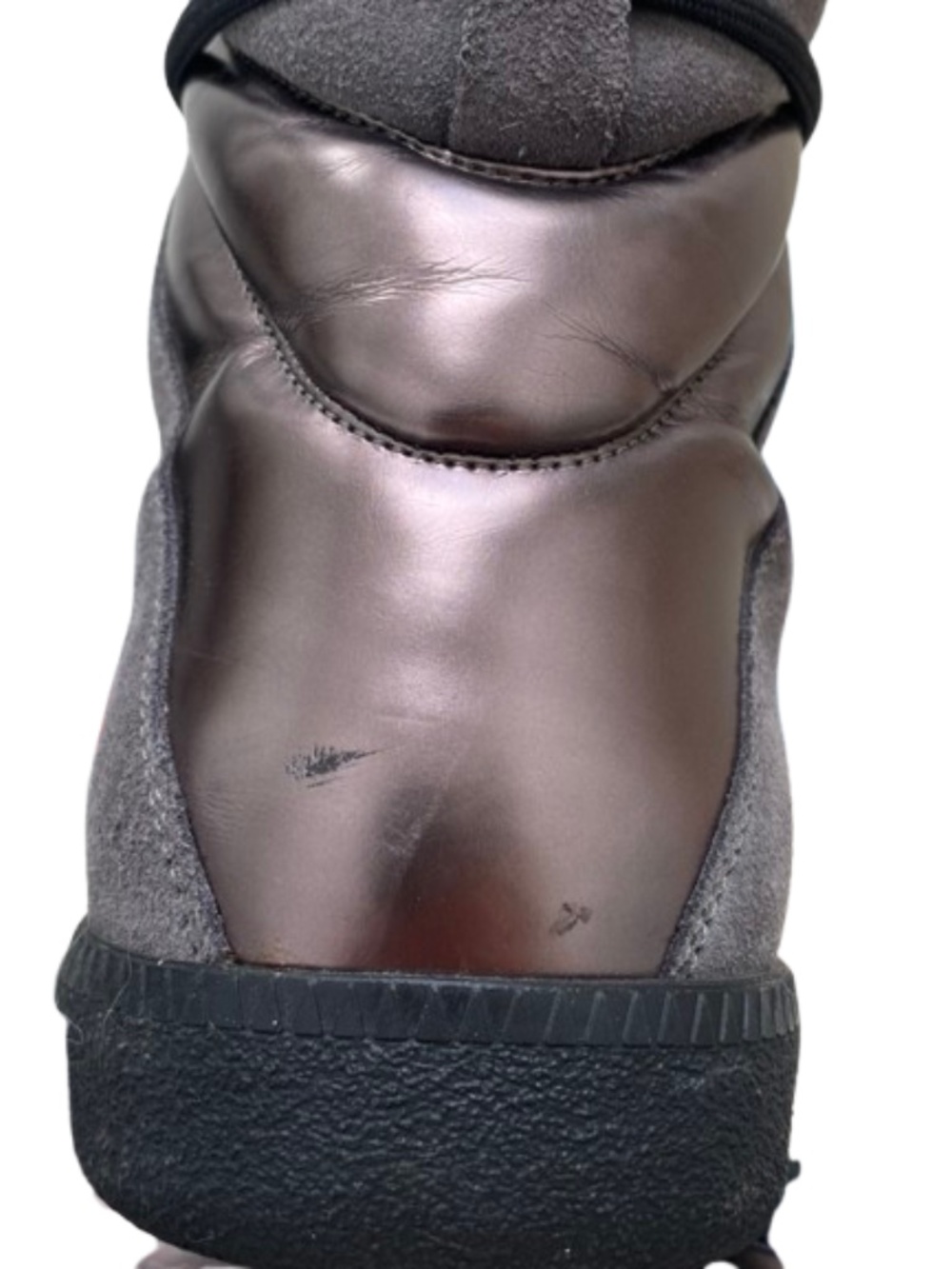Maison Martin Margiela Line 22 Shoes Metallic Bronze Suede - Picture 7 of 13